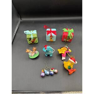 Lot of 8 Children’s Movie Ornaments-Disney, Monsters Inc, Arthur, Dora